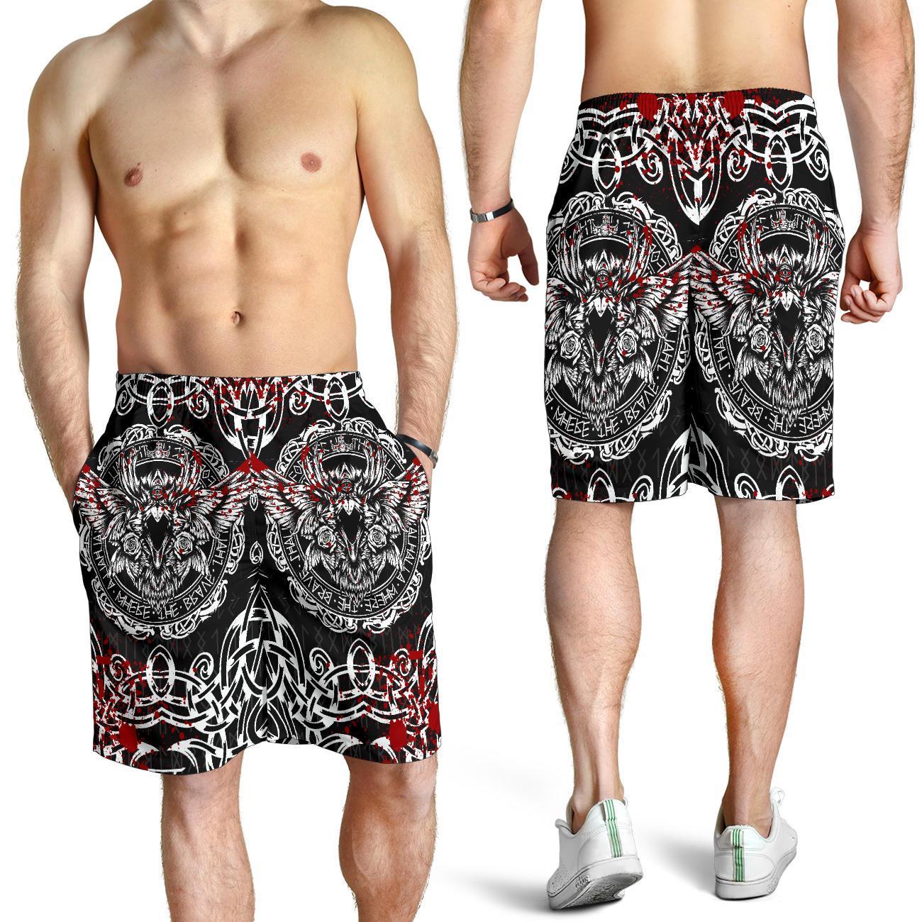 Viking Men's Shorts, Raven Blood RLT12
