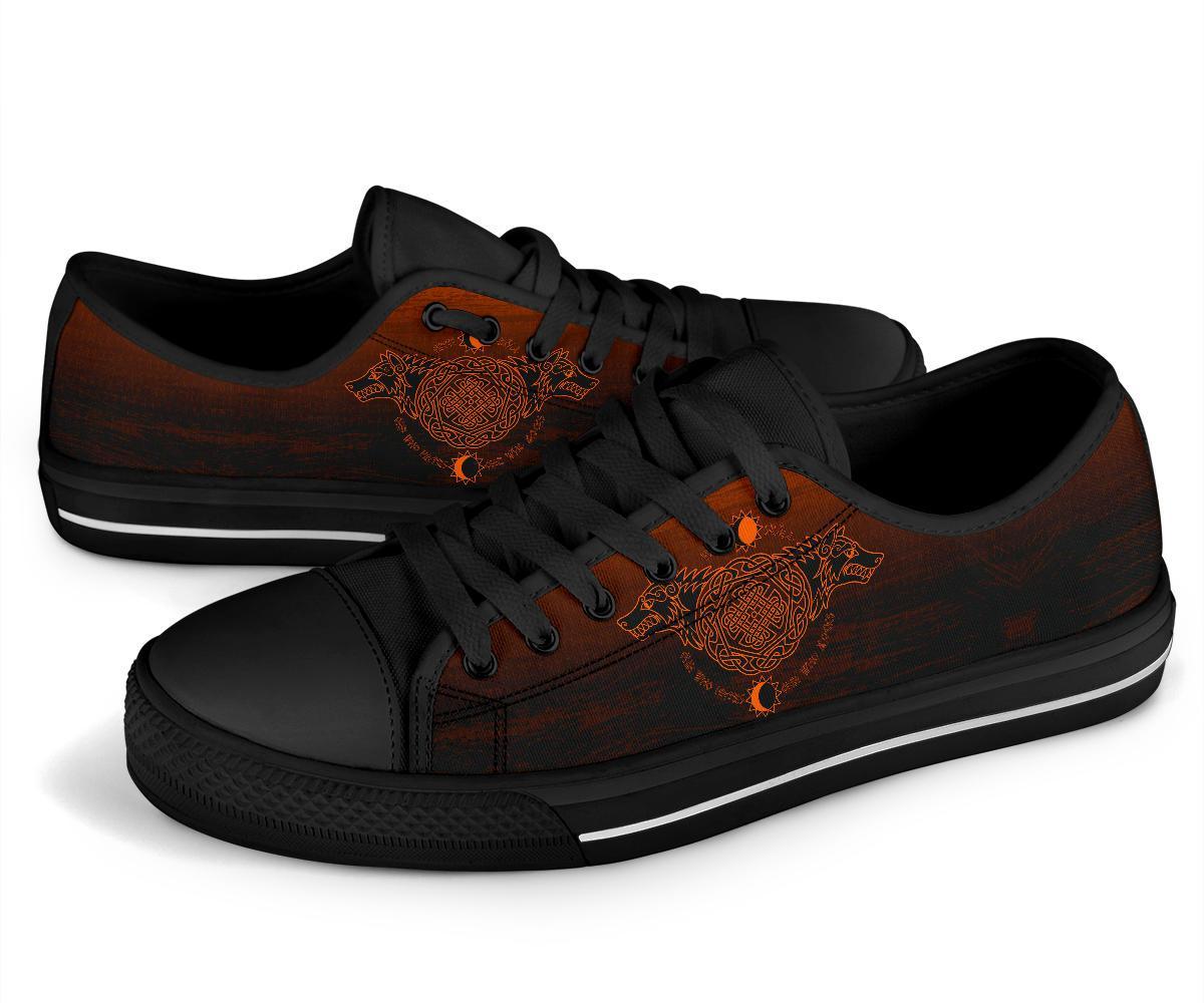 Viking Low Top Shoes, Skoll and Hati Orange RLT12