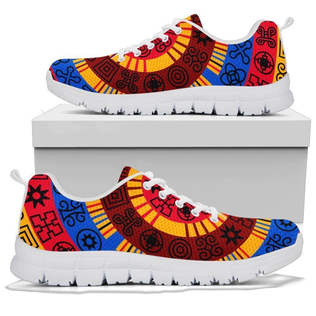 African Shoes - Circle Adinkra Sneakers