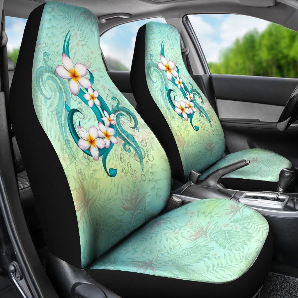 Hawaiian Car Seat Covers - Hawaii Plumeria Flower