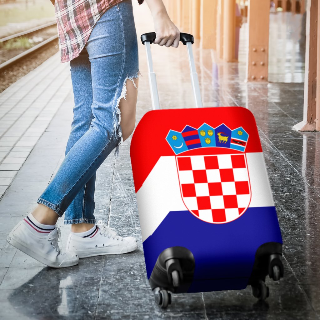 Croatia Flag Luggage Cover
