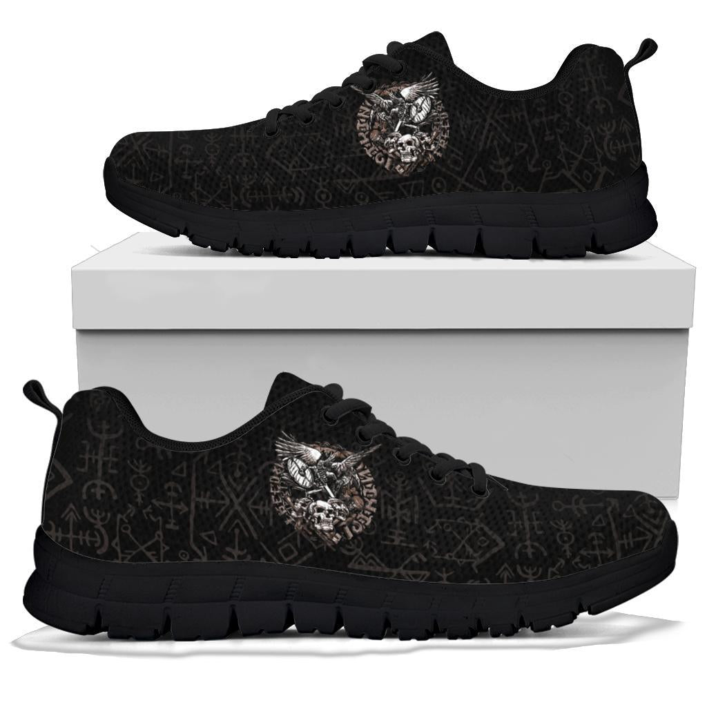 Viking Warrior Tattoo Odin Sneakers RLT12