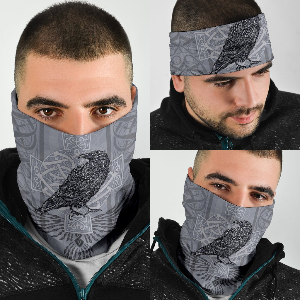 Viking Bandana 3 Pack Odin's Celtic Raven Scandinavian Tattoo Style RLT12