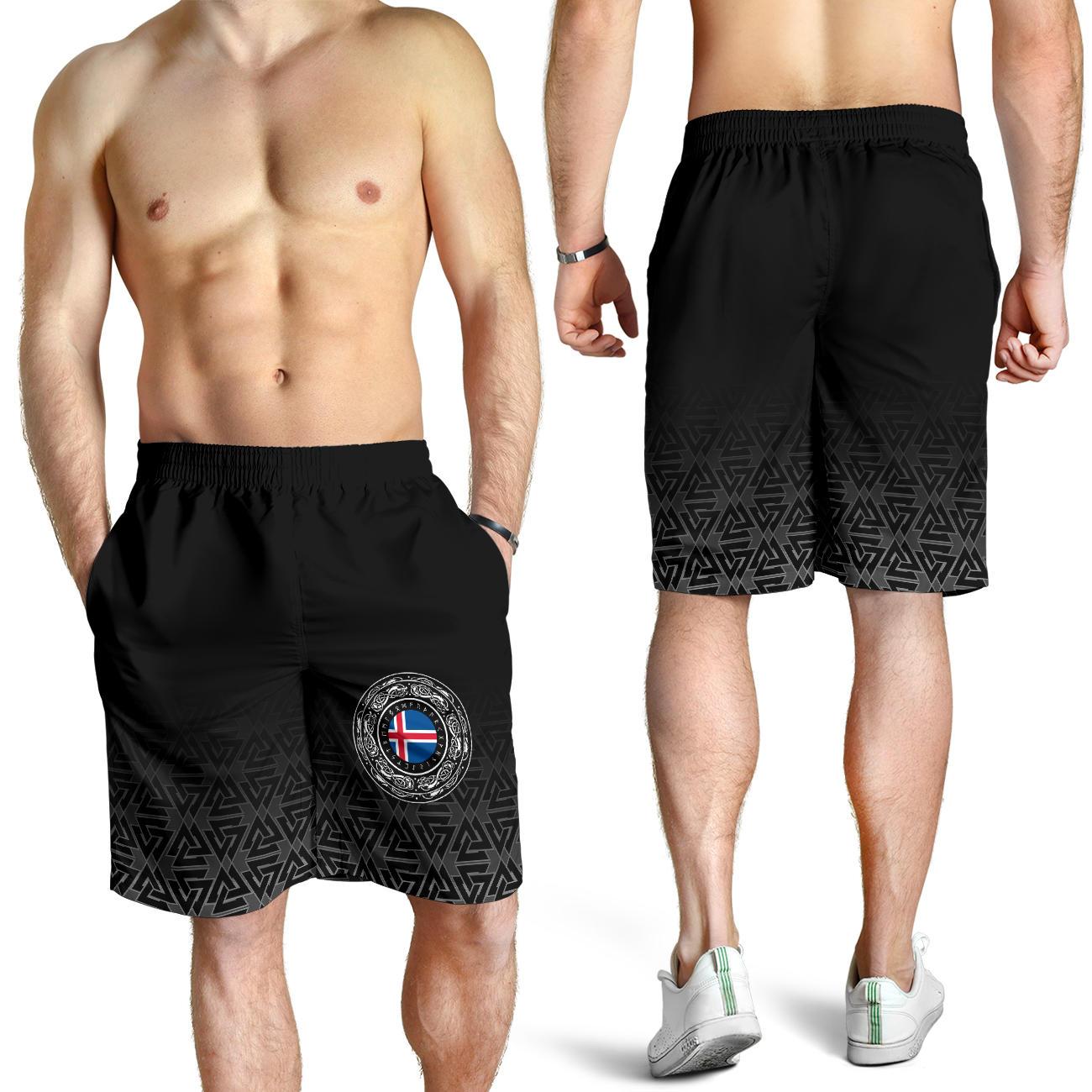 Viking Men's Shorts - Iceland Coat Of Arms RLT12