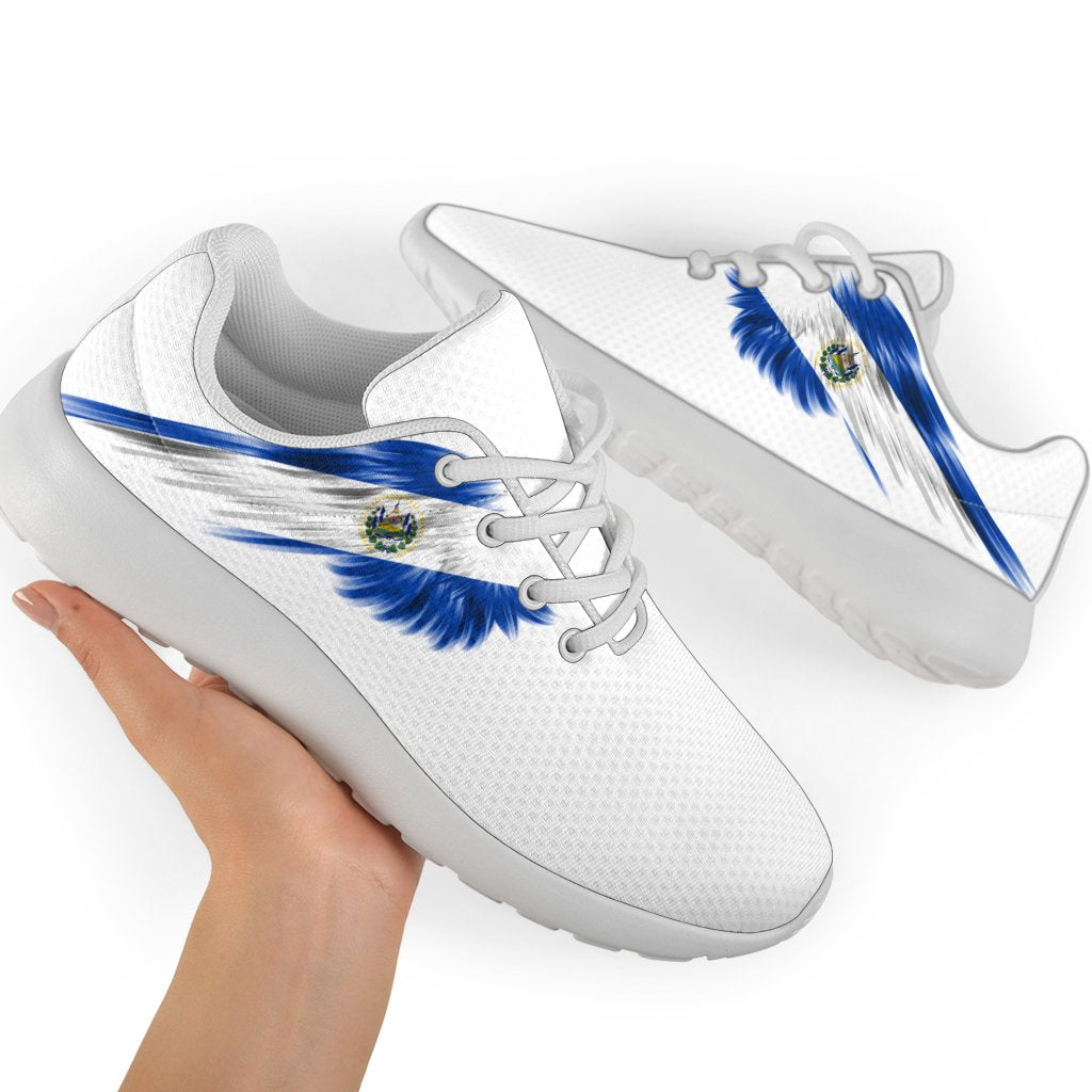El Salvador Sneakers Wings Flag (Women's/Men's)