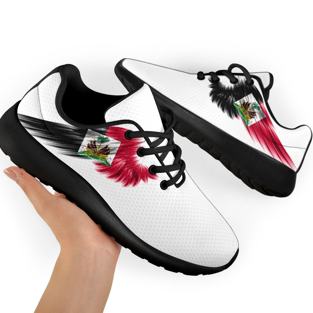 Haiti 1964 Sneakers Wings Flag (Women's/Men's)