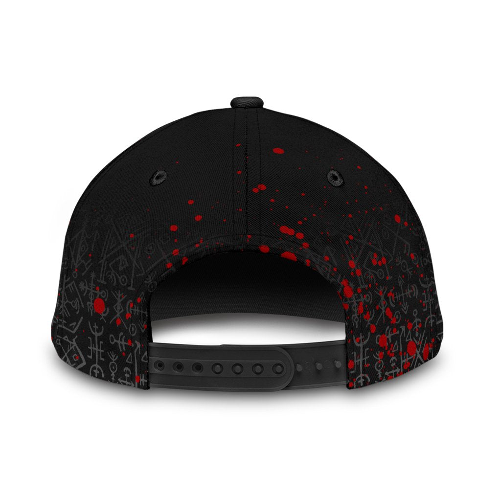 Viking Classic Cap Raven Celtic Tattoo Blood RLT12