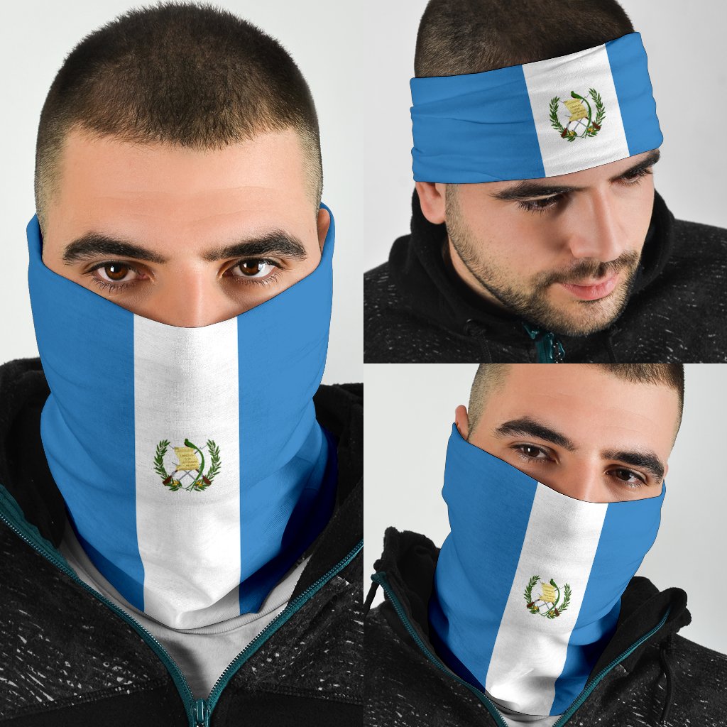 Guatemala Bandana 3 - Pack - Flag Neck Gaiter