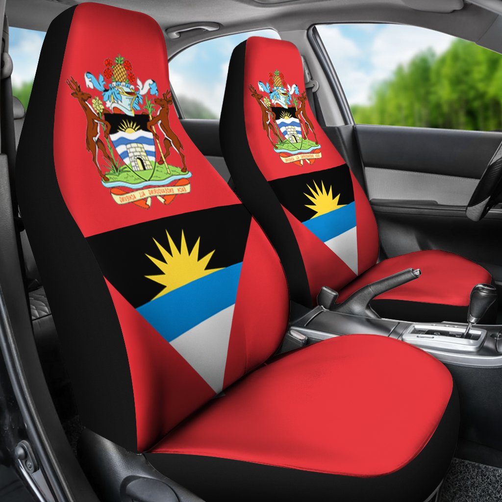 Antigua And Barbuda Tourism Flag Car Seat Covers