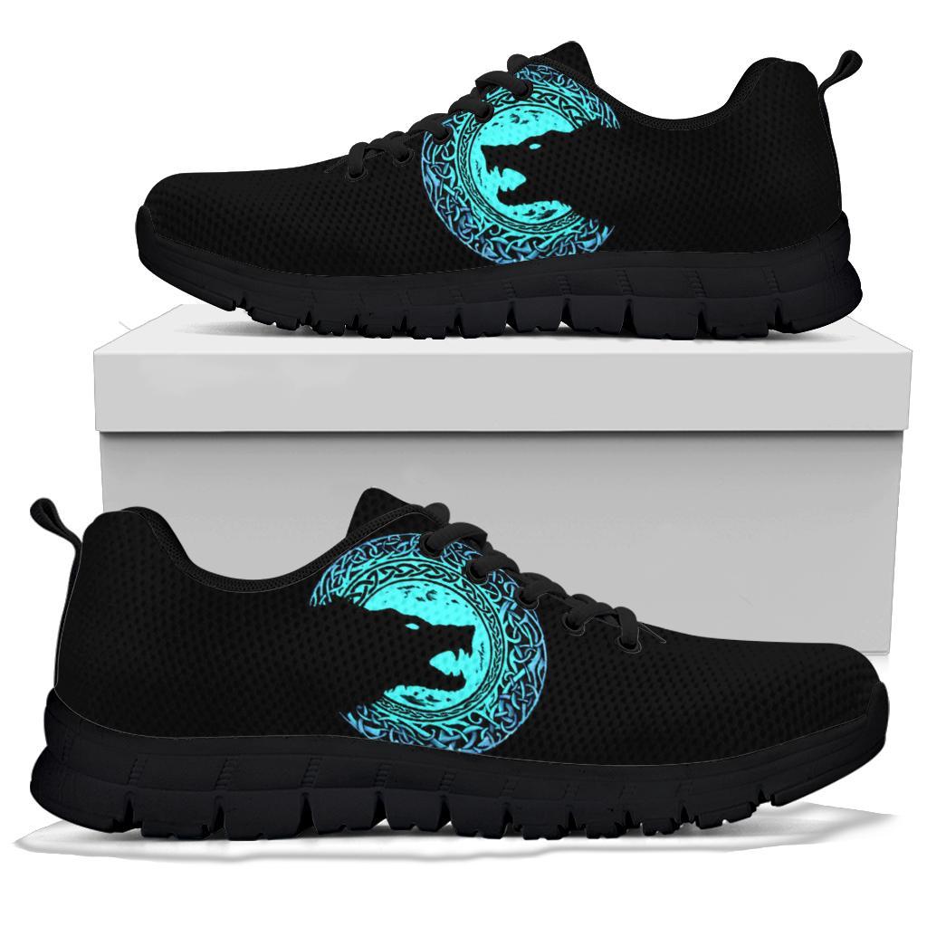 Viking Sneakers - Fenrir Norse Wolf RLT12