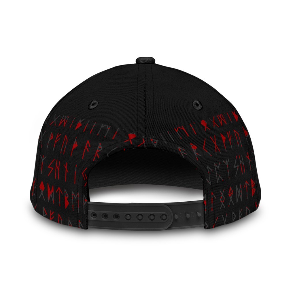Viking Classic Cap Mystical Raven Tattoo Blood RLT12