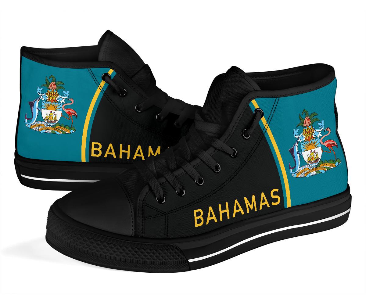 Bahamas High Top Canvas Shoes - Curve Version