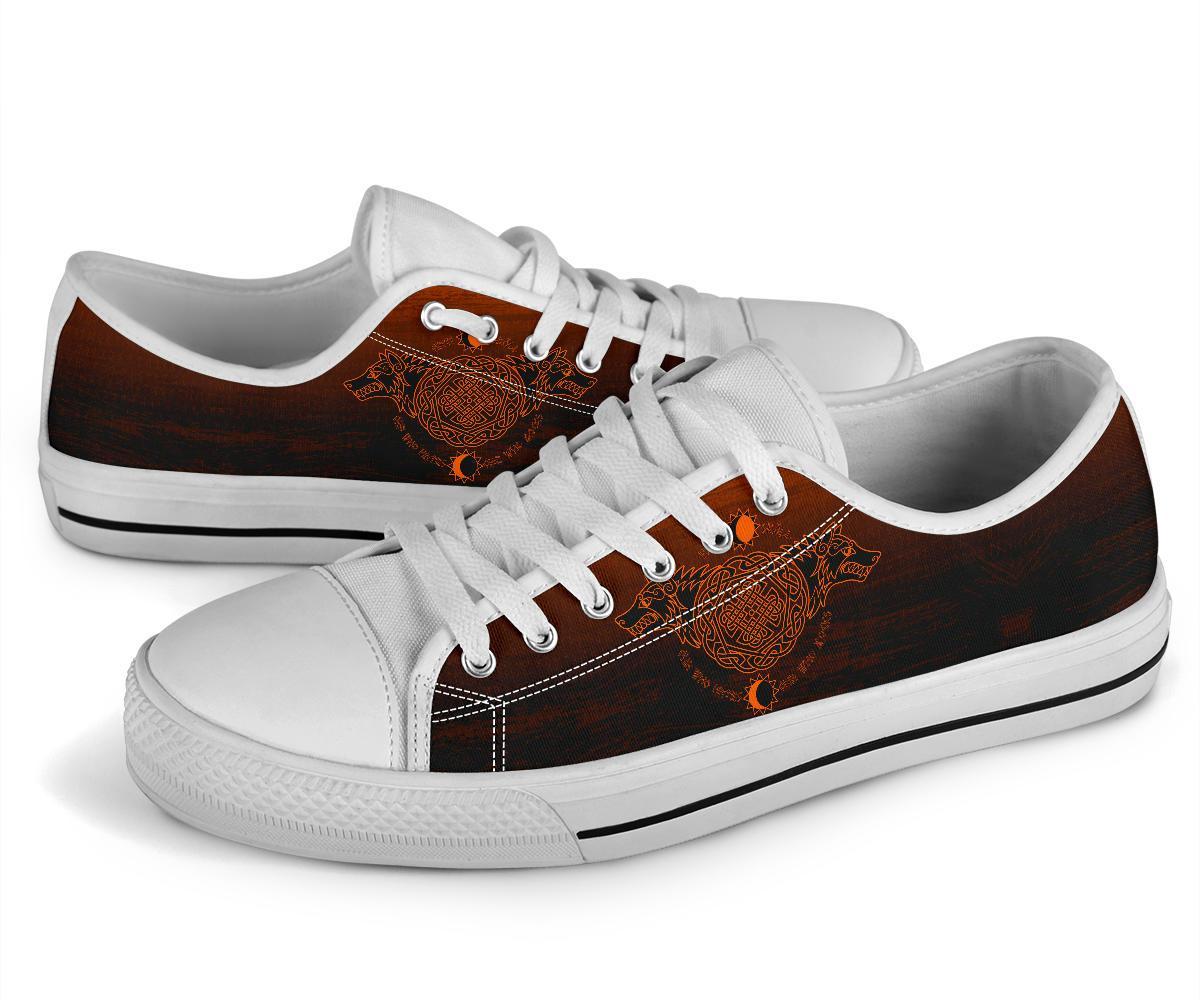 Viking Low Top Shoes, Skoll and Hati Orange RLT12