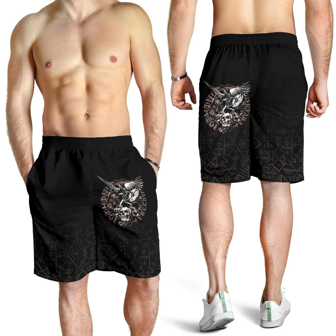 Viking Warrior Tattoo Odin All Over Print Men's Shorts RLT12
