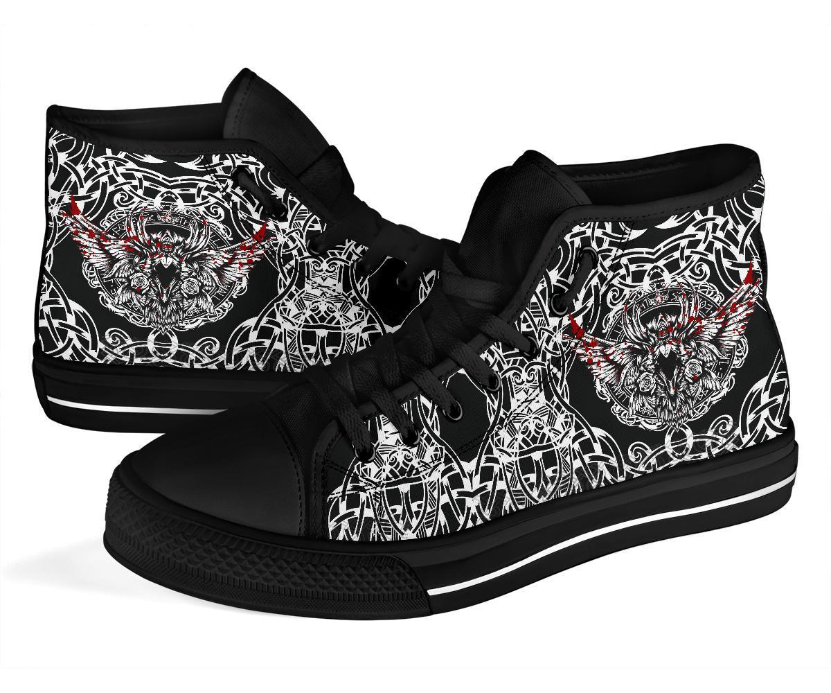 Viking High Top Shoes, Raven Blood RLT12