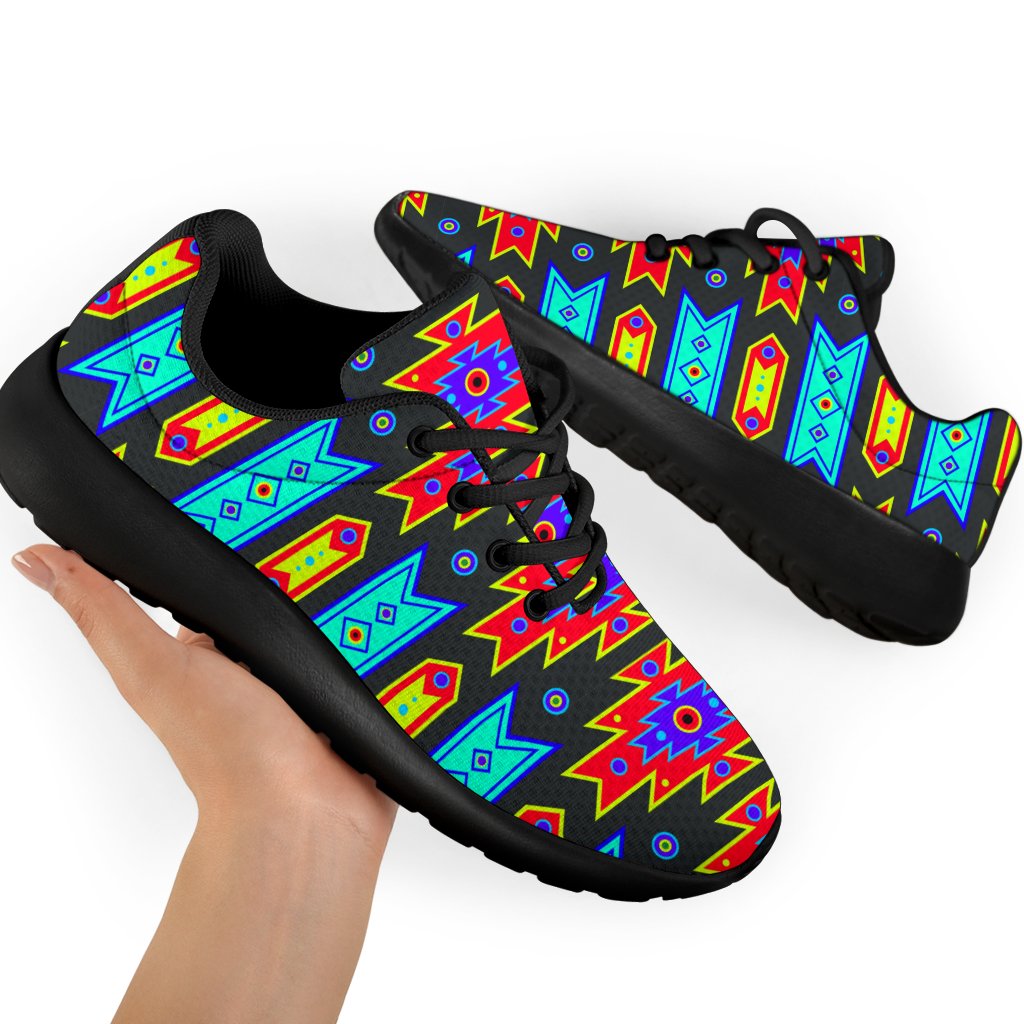 Native American Light Pattern Sport Sneakers LT10
