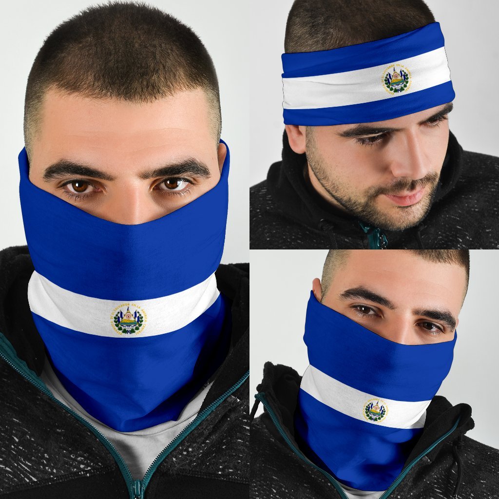 El Salvador Bandana 3-Pack - Flag Neck Gaiter