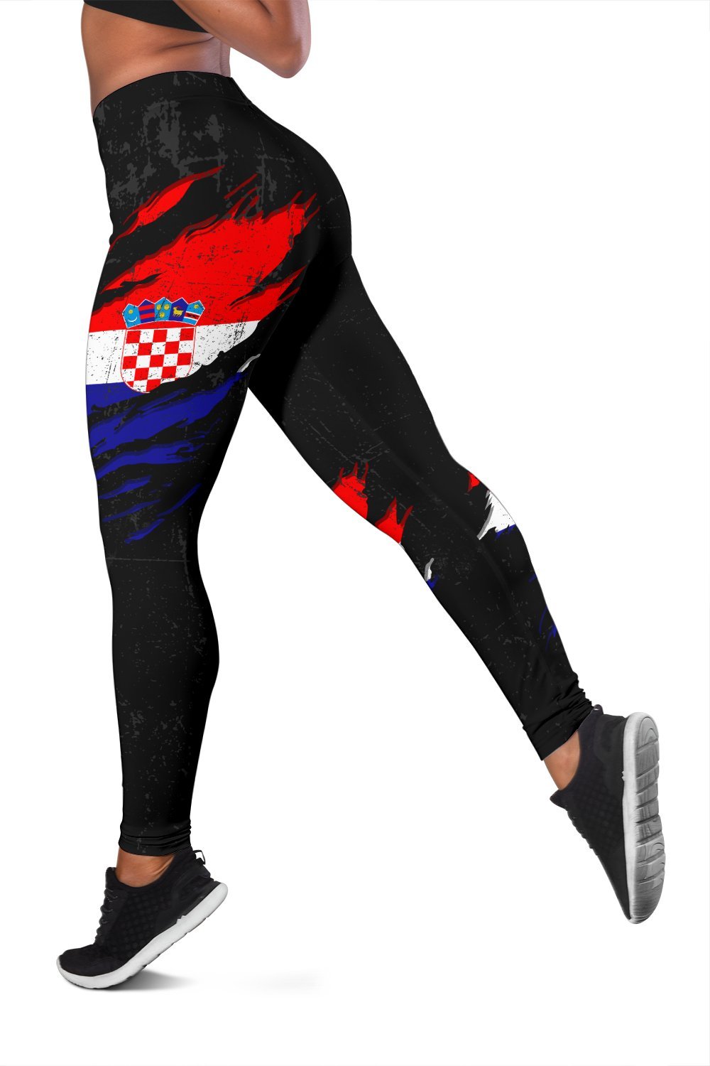 Croatia in Me Leggings - Special Grunge Style