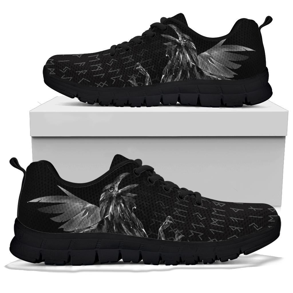 Viking Sneakers - Odin Huginn and Muninn Rune RLT12