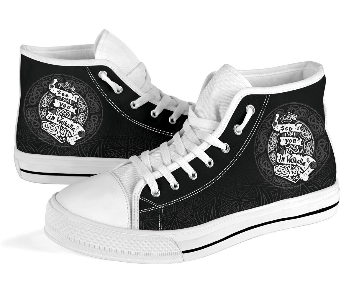 Viking High Top Shoes See You In Valhalla RLT12