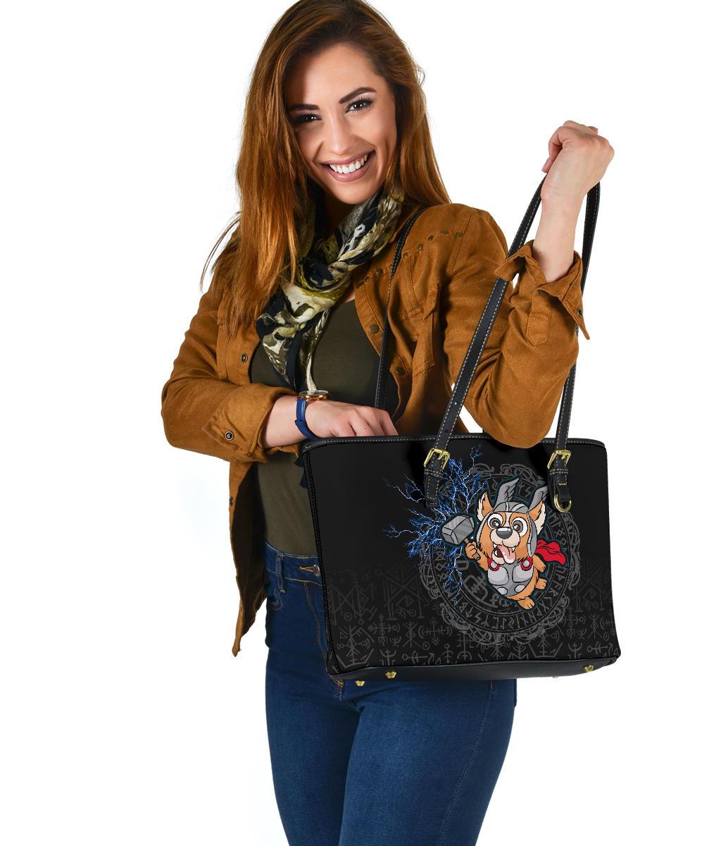 Viking Small Leather Tote - Thorgi RLT12