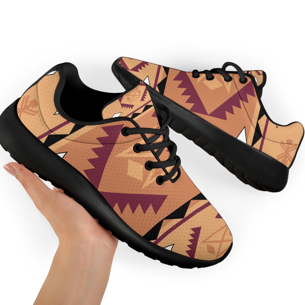 Pink Purple Design Native American Sport Sneakers LT10