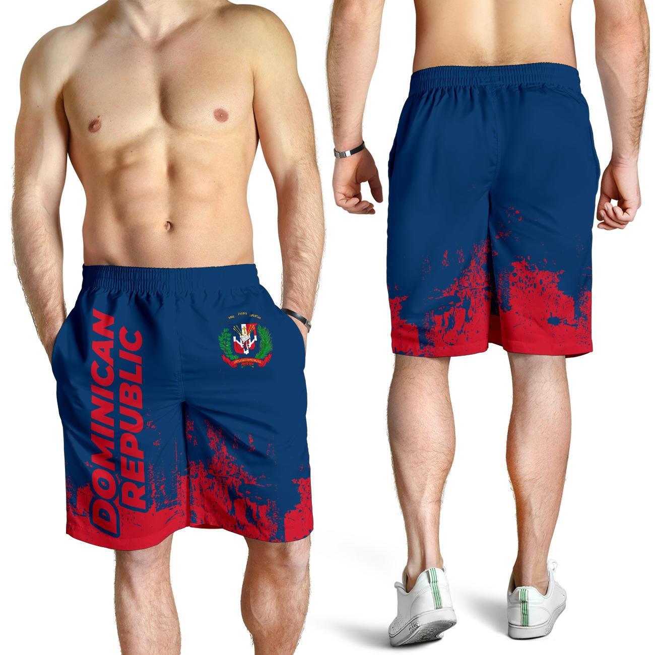 Dominican Republic Men Short - Smudge Style