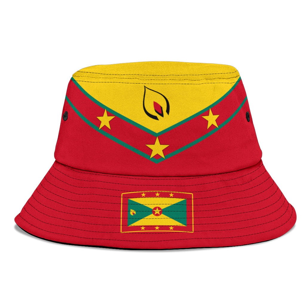 Grenada Bucket Hat - Proud Grenadian LT12
