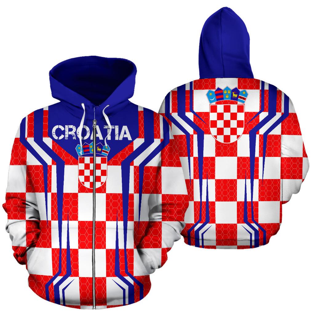 (Hrvatska) Sport Croatia Edition Zipper Hoodie