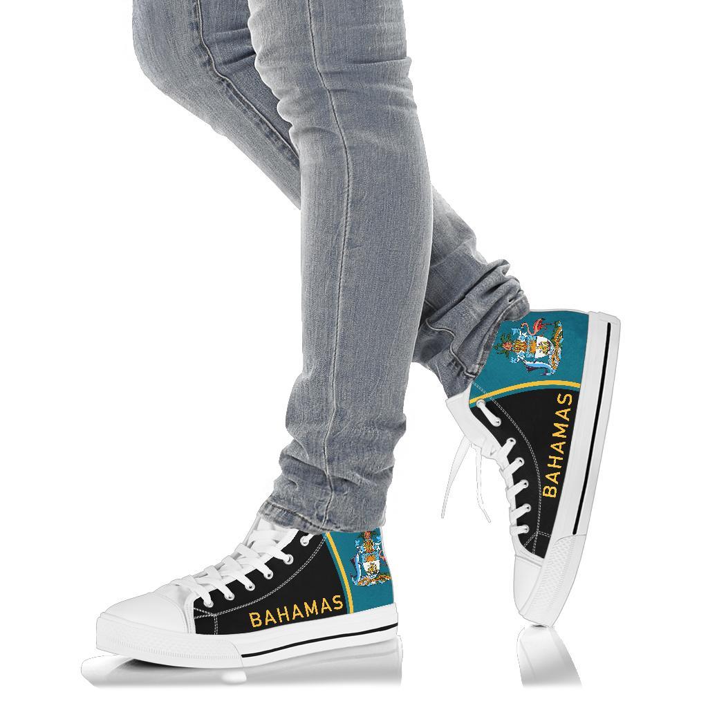 Bahamas High Top Canvas Shoes - Curve Version