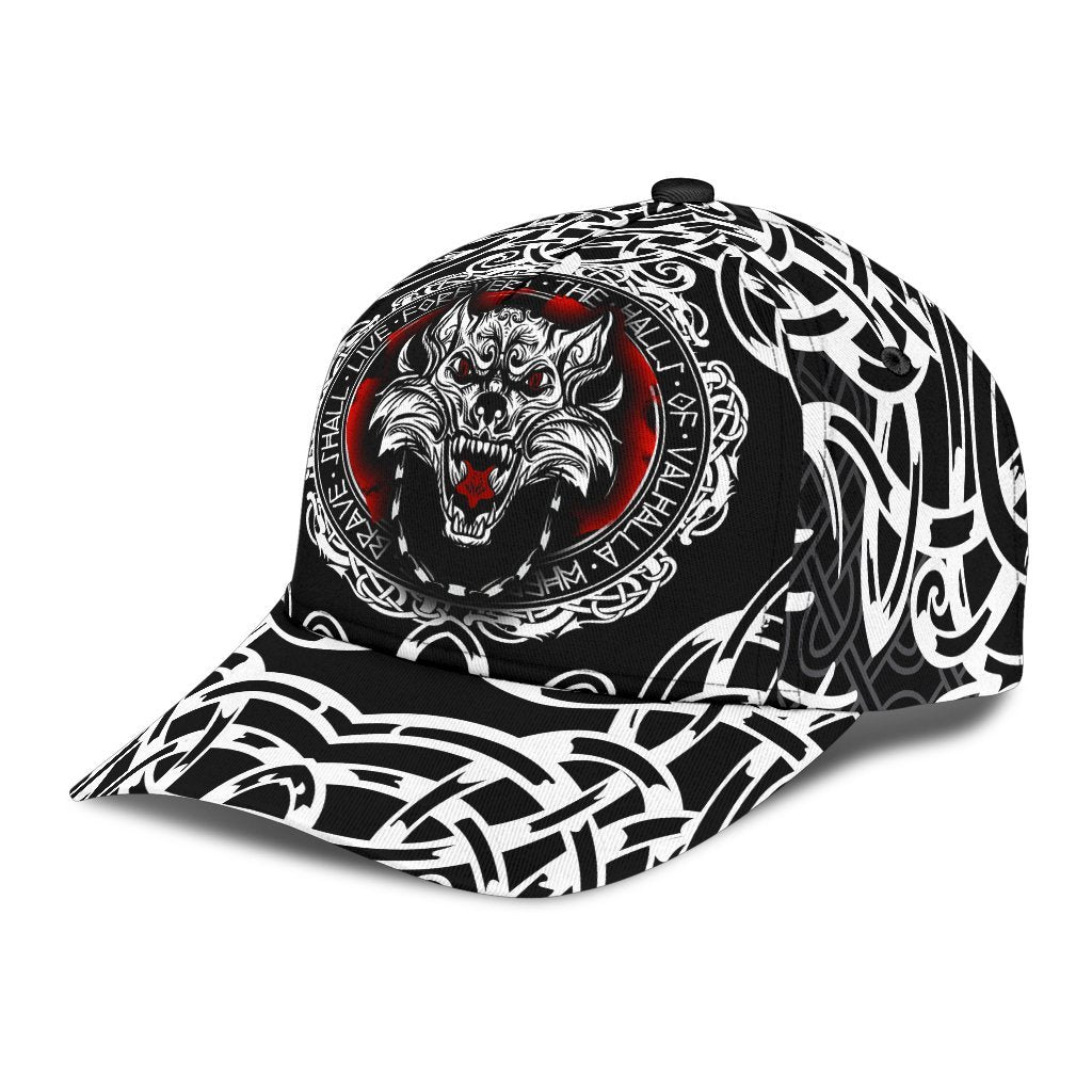 Viking Classic Cap, Fenrir Wolf RLT12