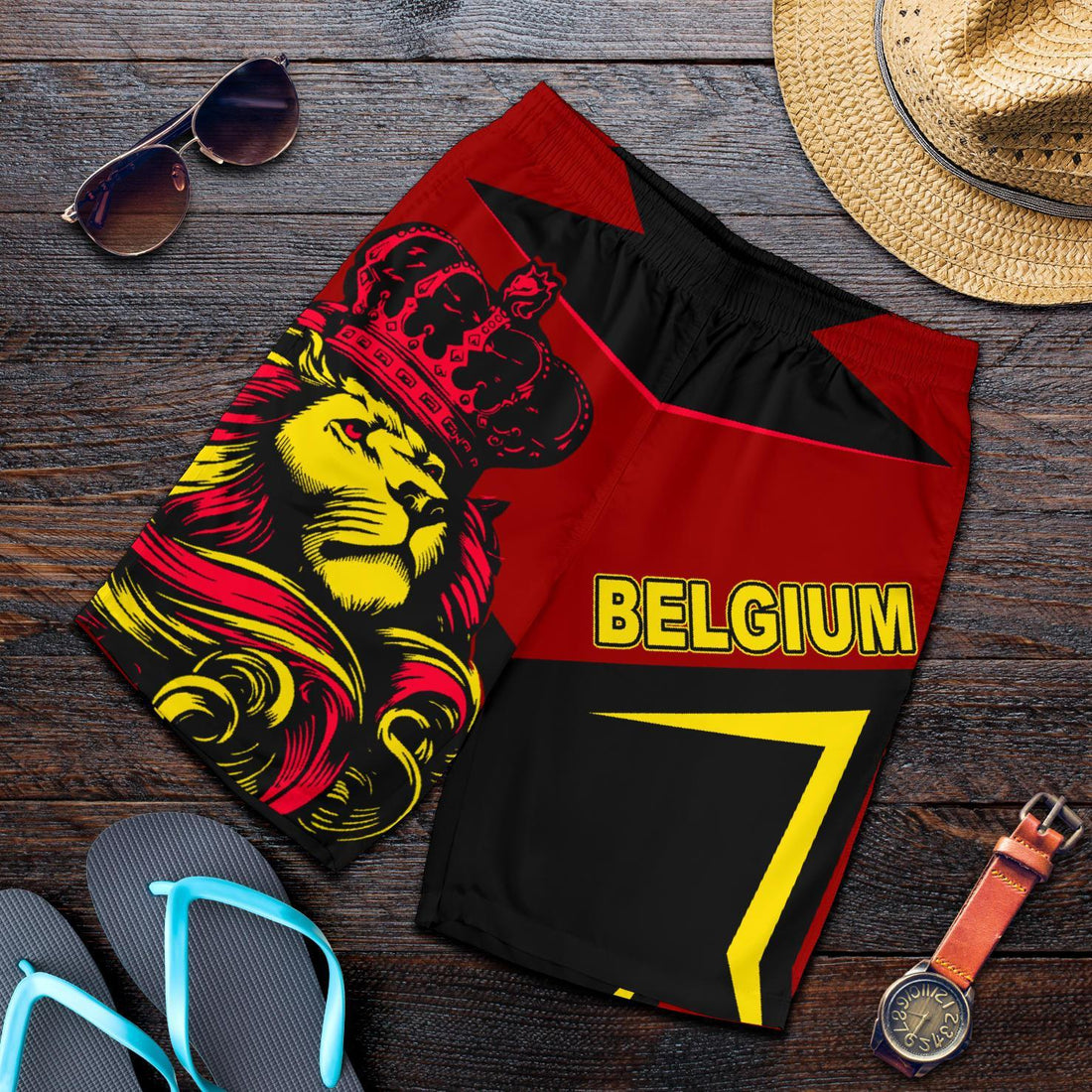 Belgium Lion Men's Short