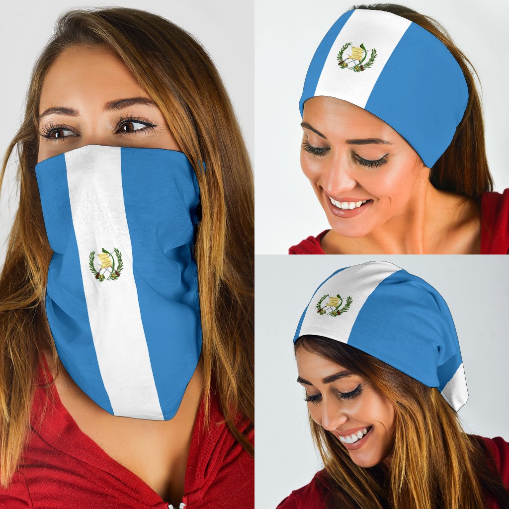 Guatemala Bandana 3 - Pack - Flag Neck Gaiter