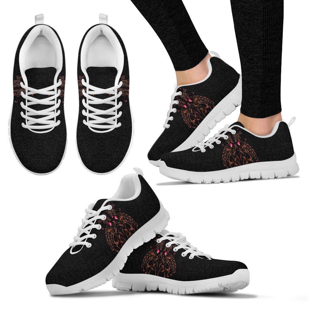 Viking Sneakers, Odin God Furthark Tattoo Special RLT12