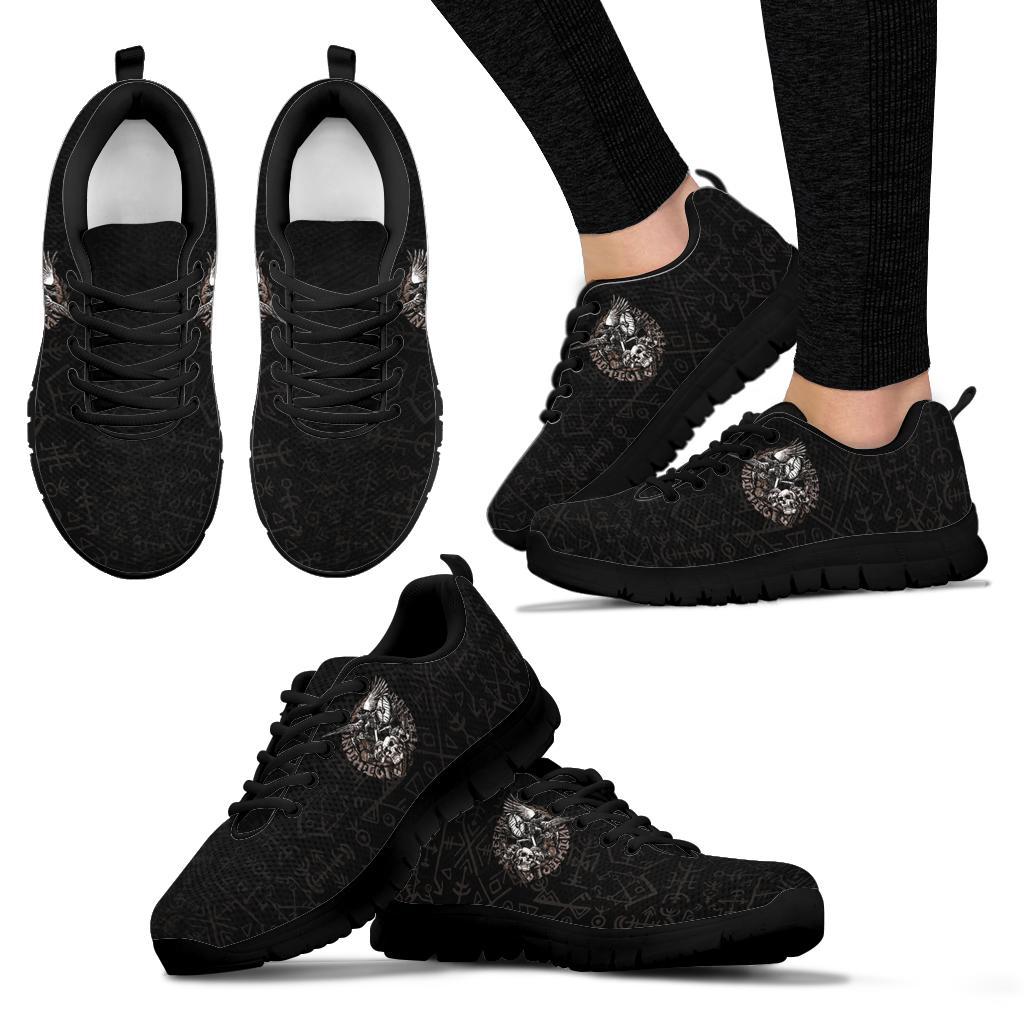 Viking Warrior Tattoo Odin Sneakers RLT12