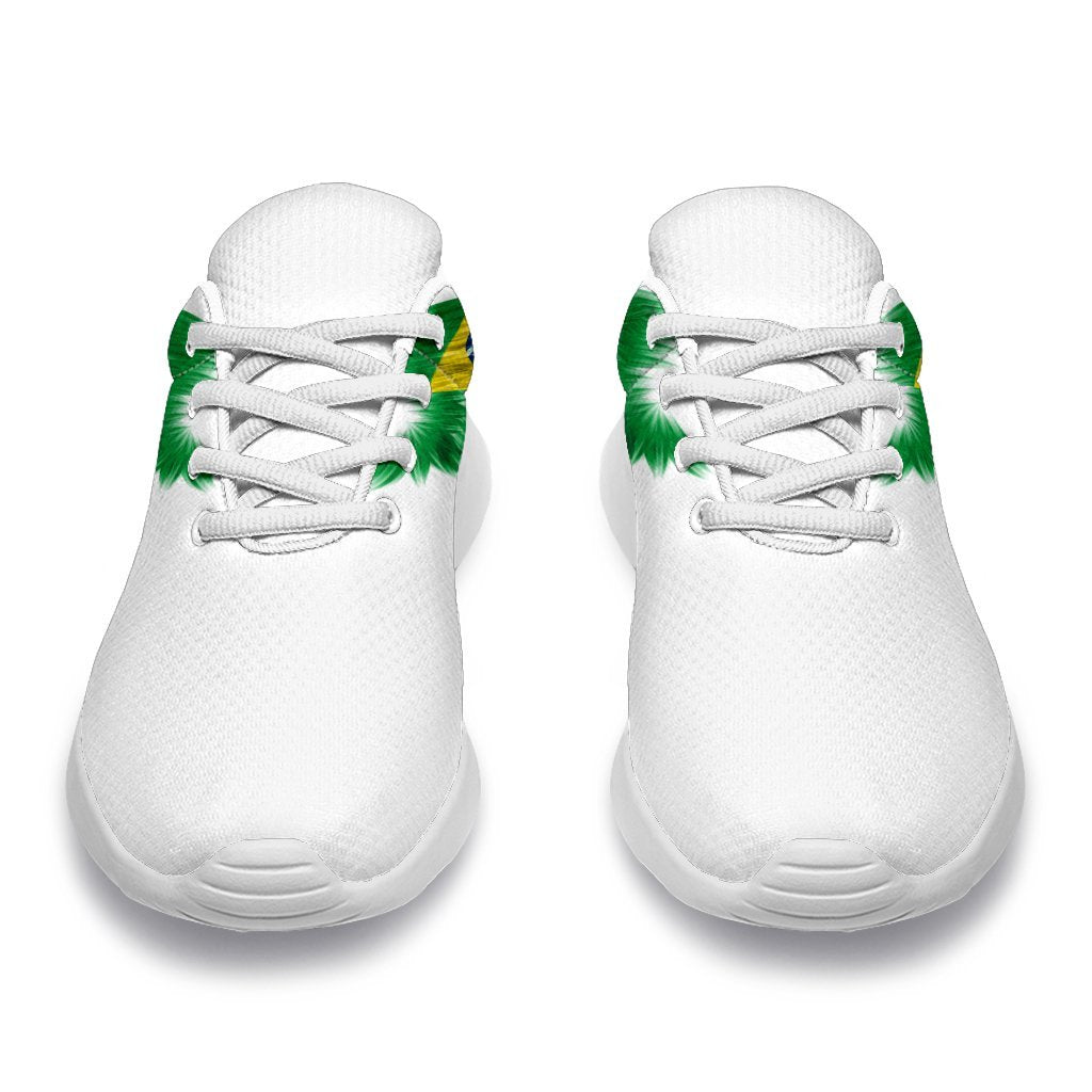 Brazil Sneakers Wings Flag (Women's/Men's)