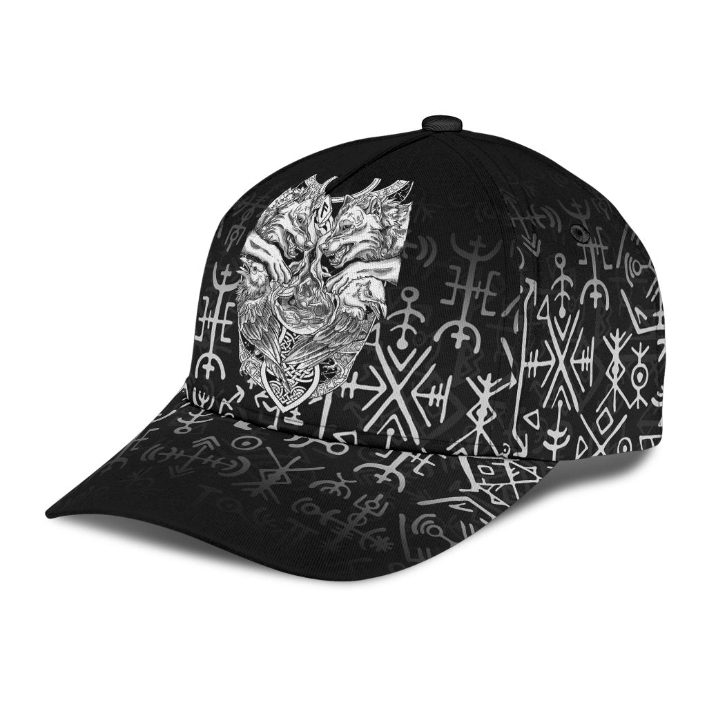 Viking Classic Cap Wolf and Raven Special RLT12