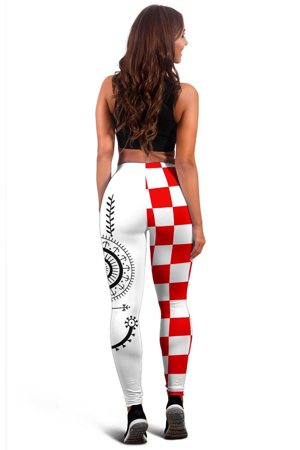 Croatia Leggings Croatian Tattoo