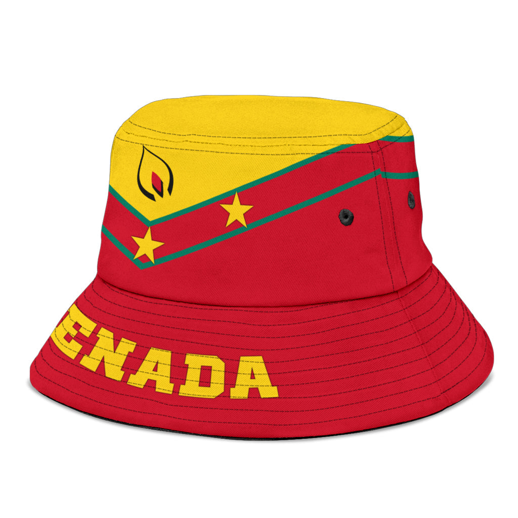 Grenada Bucket Hat - Proud Grenadian LT12