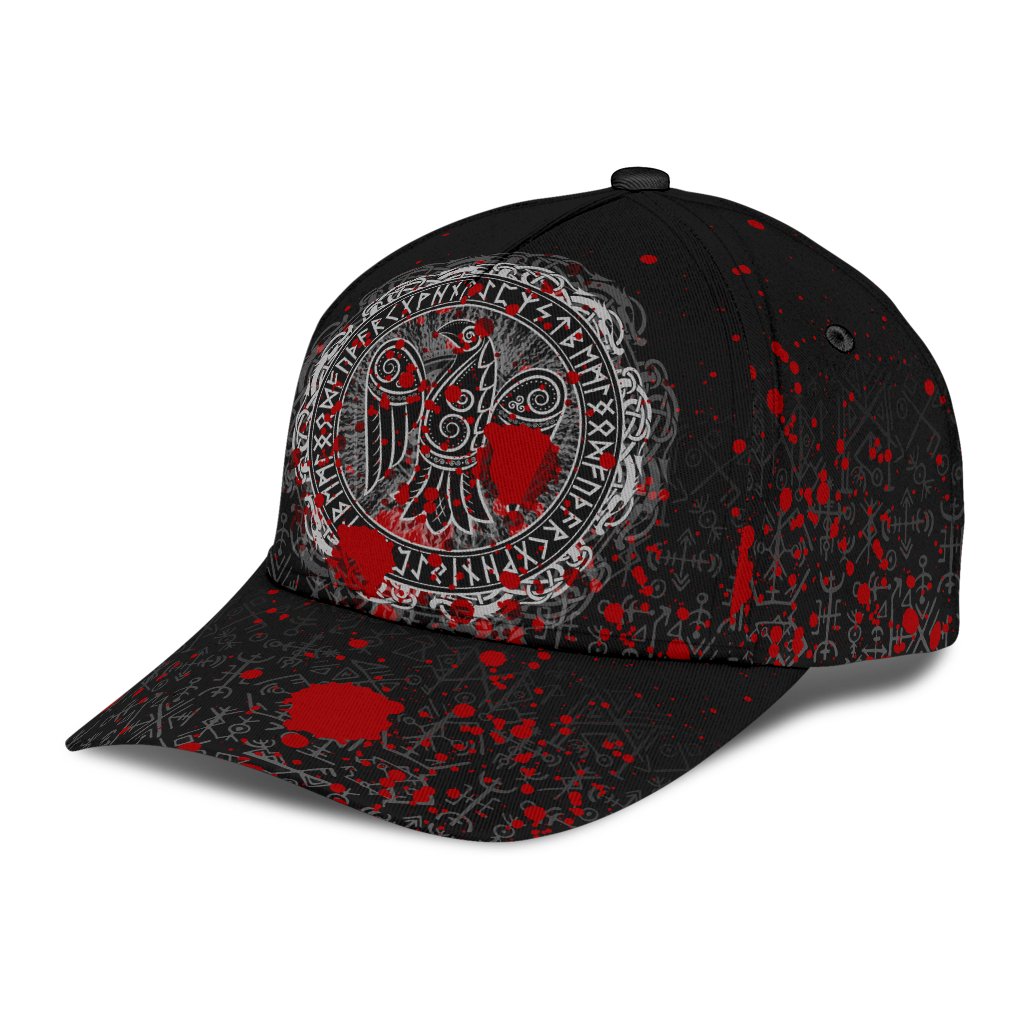 Viking Classic Cap Raven Celtic Tattoo Blood RLT12