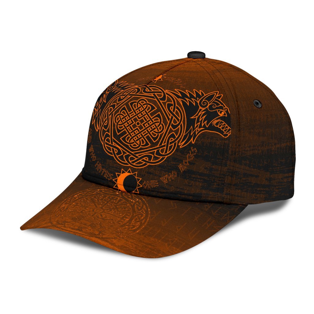 Viking Classic Cap, Skoll and Hati Orange RLT12