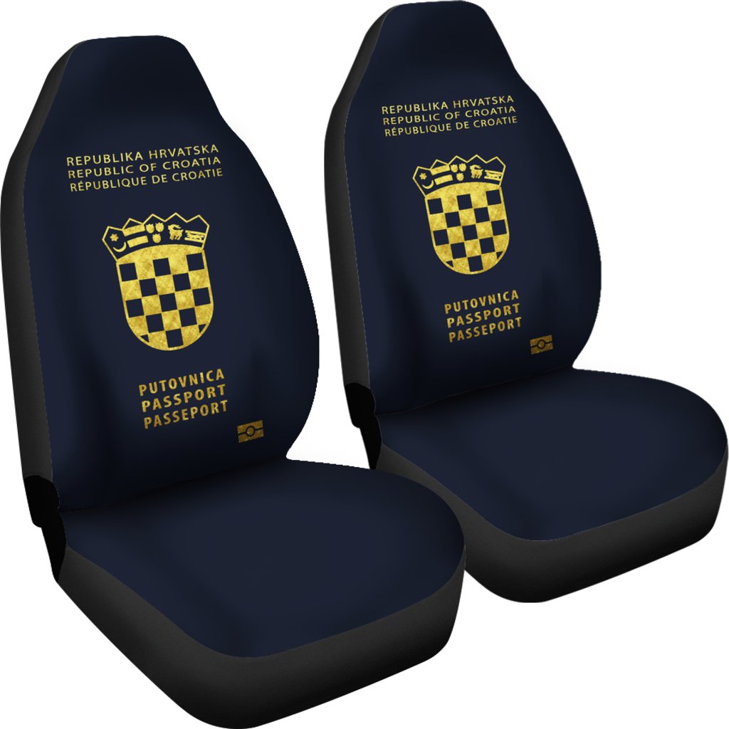 Croatia Car Seat Cover - Croatia Passport