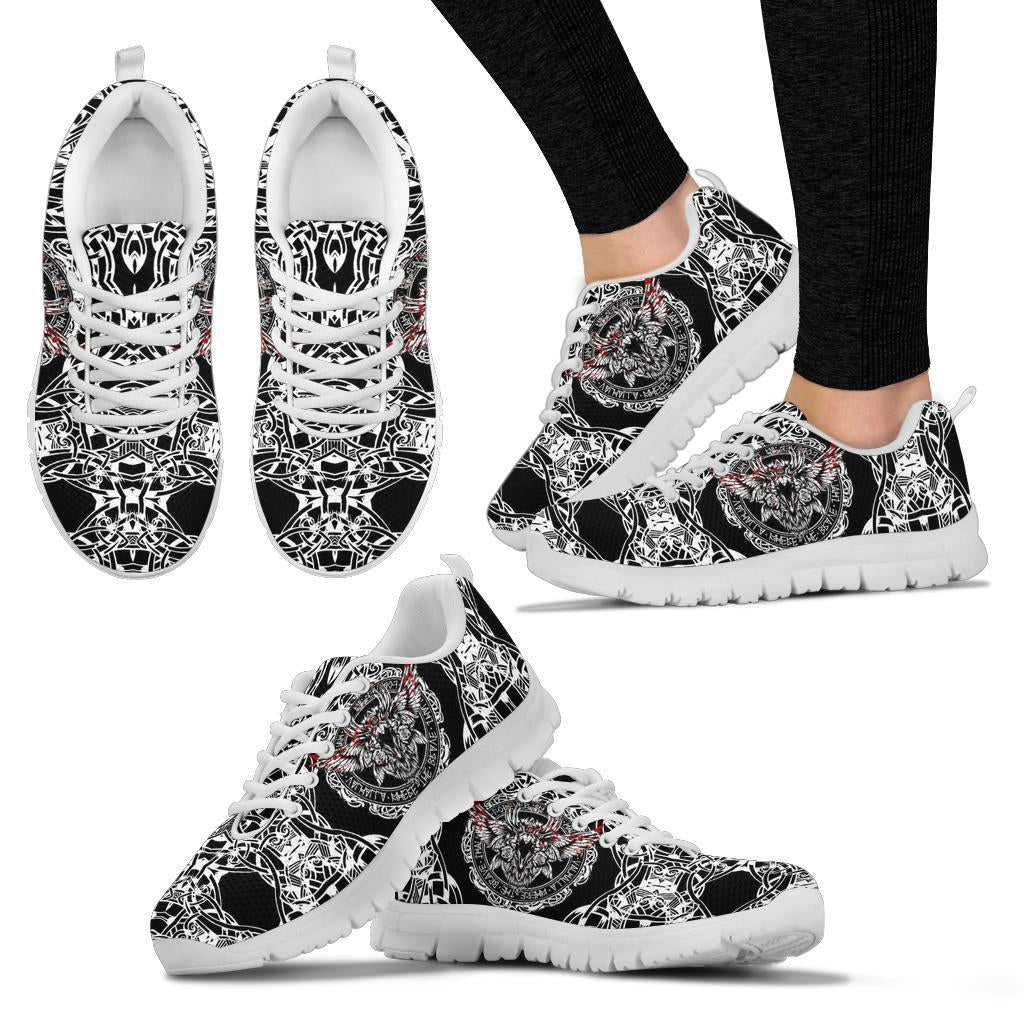 Viking Sneakers, Raven Blood RLT12
