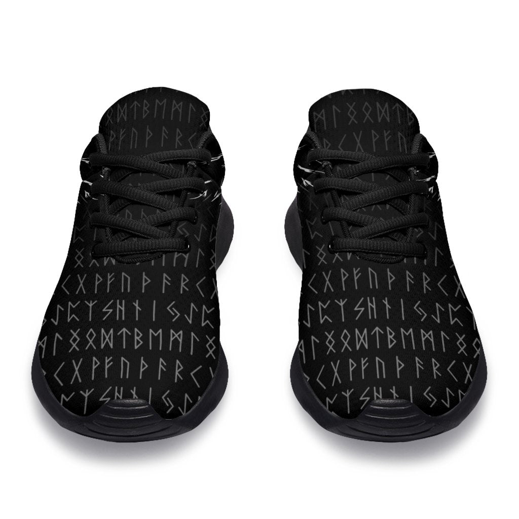 Viking Sport Sneakers - Raven and Wolf Special Tattoo RLT12