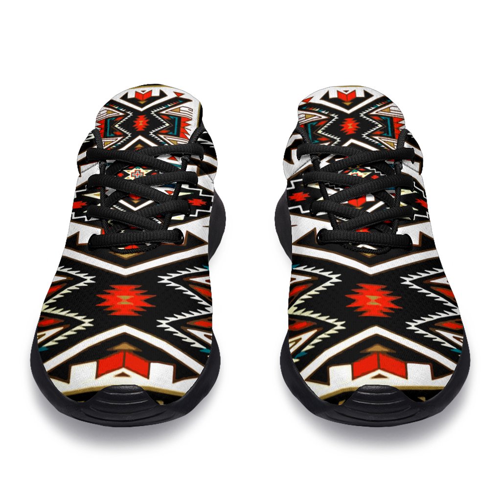 Tribal Colorful Pattern Native American Sport Sneakers LT10