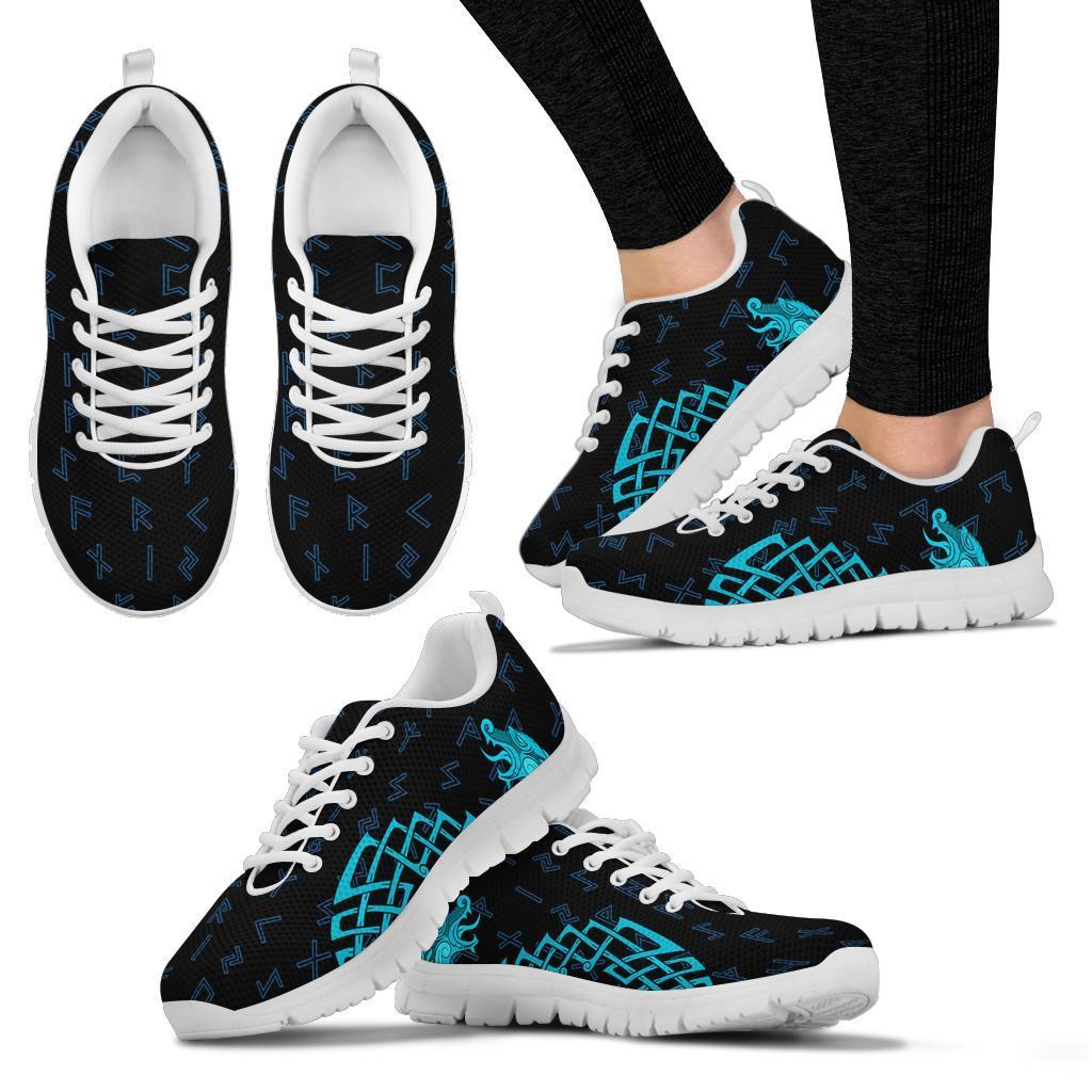 Viking Sneakers, Aegishjalmur Helm Of Awe Blue Edition RLT12