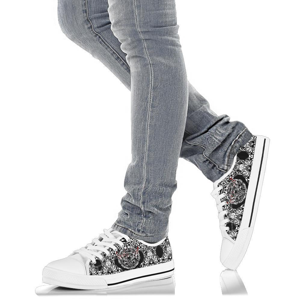 Viking Low Top Shoes, Raven Blood RLT12