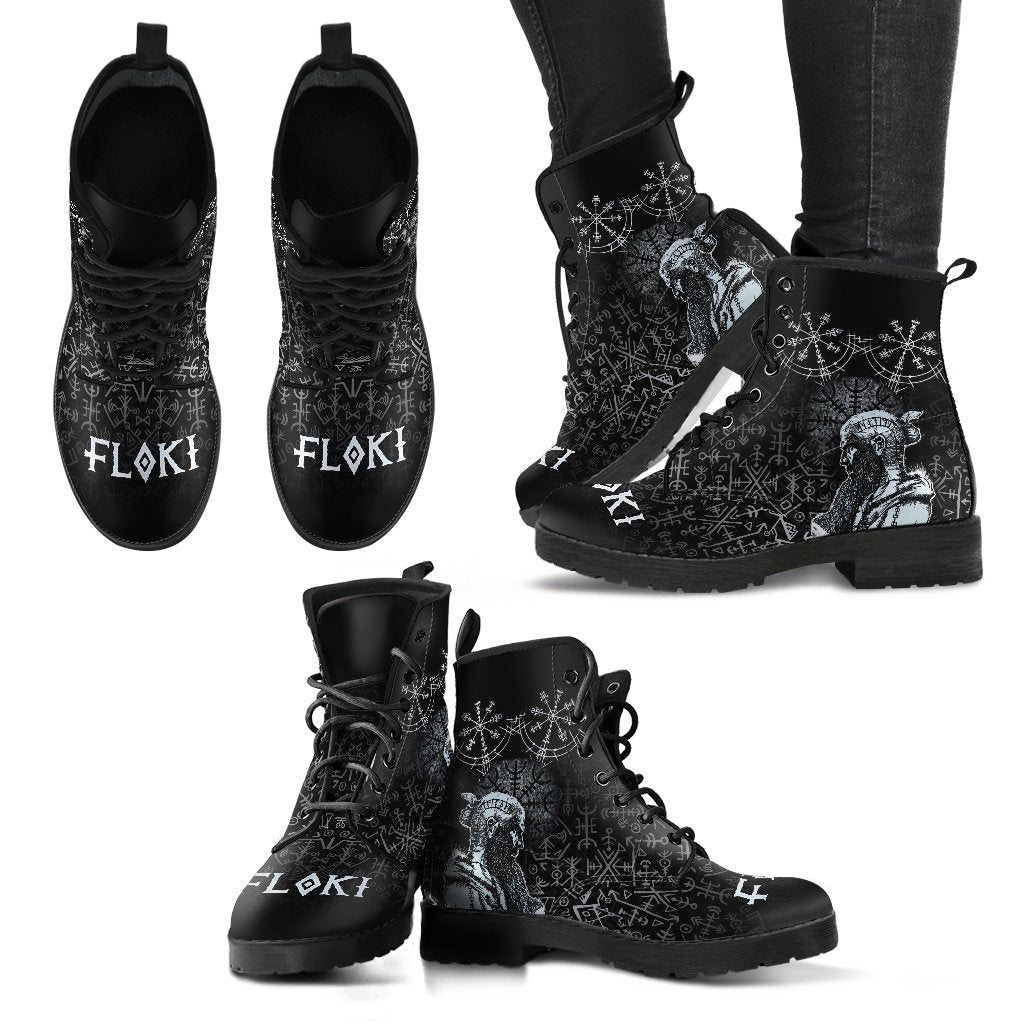 Viking Leather Boots Floki RLT12