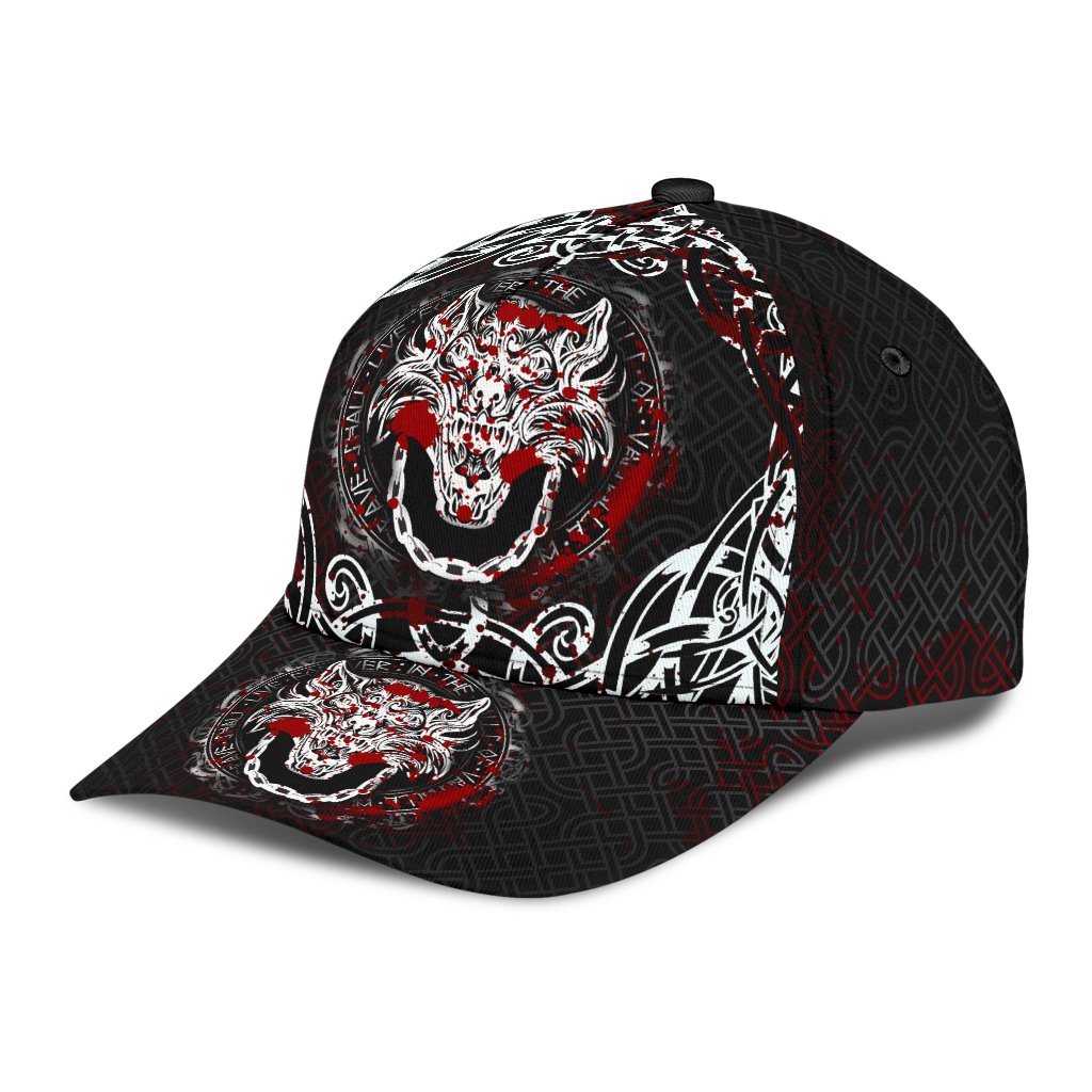 Viking Classic Cap Fenrir Viking Blood 3D RLT12