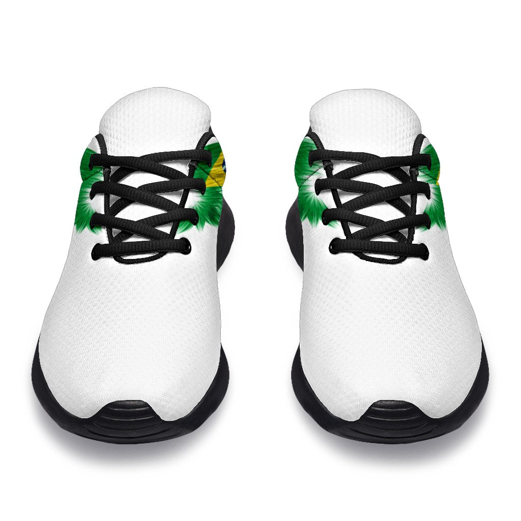 Brazil Sneakers Wings Flag (Women's/Men's)